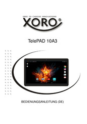 Xoro TelePAD 10A3 Quick Start Manual