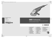 Bosch GWS 22-180 H Professional Original Instructions Manual