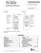 Kenwood TK-5220 K2 Service Manual