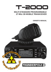 THUNDERPOLE T-2000 Owner's Manual