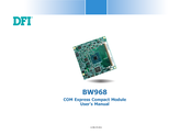 DFI BW968 User Manual