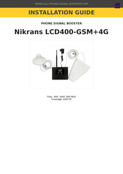 Nikrans LCD400-GSM+4G Installation Manual