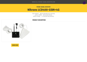 Nikrans LCD400-GSM+4G Quick Start Manual