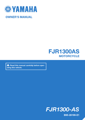 Yamaha FJR1300AS 2017 Owner's Manual