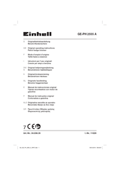 Einhell 34.038.35 Operating Instructions Manual