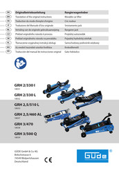 GÜDE 18037 Translation Of The Original Instructions