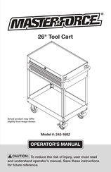 MasterForce 245-1682 Operator's Manual