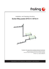 Fröling BFSV Installation Instructions Manual
