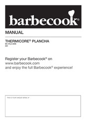 Barbecook THERMICORE PLANCHA Manual