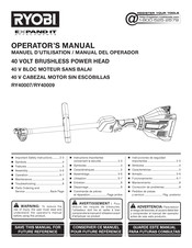 Ryobi RY40009 Operator's Manual