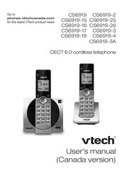 VTech CS6919-19 User Manual