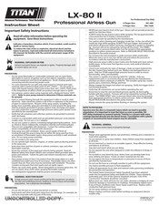 Titan 581-085 Instruction Sheet