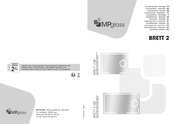 MP GLASS BRETT 2 120 Manual