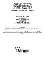 Bimar NSBK.180SK37 Instruction Booklet