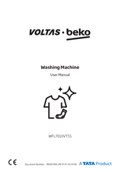 Beko VOLTAS WFL7010VTSS User Manual