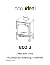 Eco-ideal eco 3 Installation And Operating Instructions Manual
