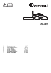 Zenoah GZ4350 Operator's Manual
