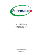 Supermicro MBD-H12SSW-NT-O User Manual
