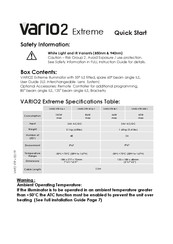 Raytec VAR2-XTR-I16-1 Manual