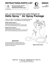 Graco Delta Spray 237409 Instructions-Parts List Manual