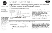 Motorola Smart Nursery 7 Quick Start Manual