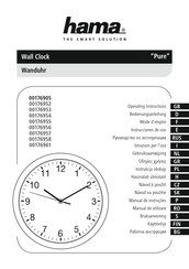 Hama 00176954 Operating Instructions Manual