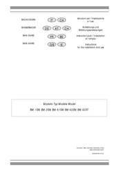 Lotus cooker BM-62ET Instructions Manual