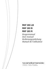 SCAN domestic RKF 203 R User Manual