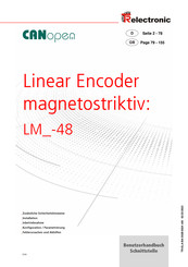 TR-Electronic CANopener LMP-48 User Manual