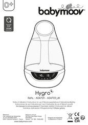 babymoov Hygro+ Instructions For Use Manual