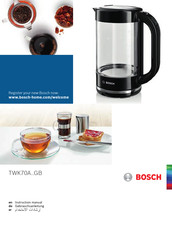 Bosch TWK70A GB Series Instruction Manual