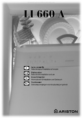 Ariston LI 660 A Instructions For Installation And Use Manual