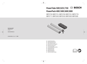 Bosch PowerPack 600 Original Operating Instructions