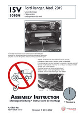 Ullstein Concepts 15V 5080N Assembly Instruction Manual