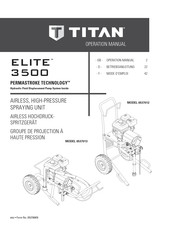 Titan Elite 3500 Operation Manual