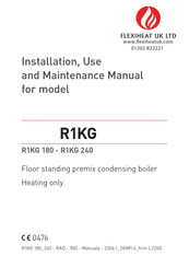 Flexiheat R1KG 240 Instructions For Installation, Use And Maintenance Manual