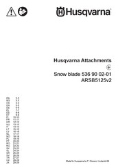 Husqvarna ARSB5125v2 Manual