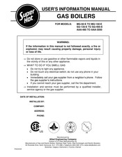 Super Hot SG180 User's Information Manual