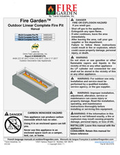 Travis Industries Fire Garden 94900449 Manual