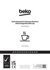 Beko CEP 5304 X User Manual