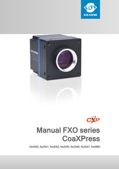SVS-Vistek CoaXPress fxo990 Manual