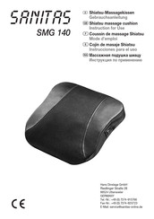 Sanitas SMG 140 Instructions For Use Manual