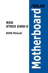Asus ROG STRIX Z490-E GAMING Manual