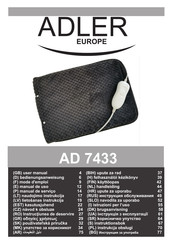 Adler Europe AD 7433 User Manual