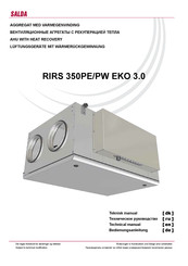 Salda RIRS 350PW EKO 3.0 Technical Manual