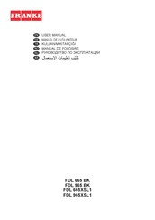 Franke FDL 965 BK User Manual