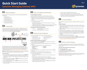 Symantec S450 Series Quick Start Manual