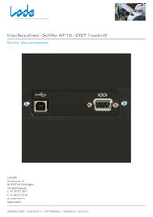 Lode Schiller AT-10 Service Documentation