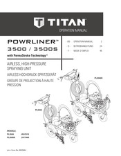 Titan Powerline 3500S Operation Manual