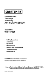 Craftsman 919.167801 Manual